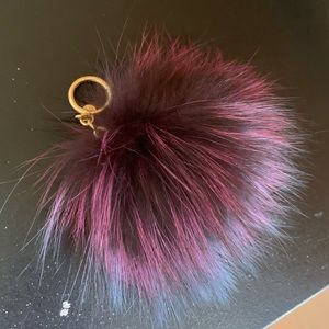 Michael Kors Damson Fur Pom Pom